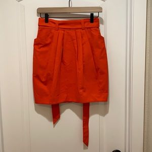Whistles button down paper bag skirt
